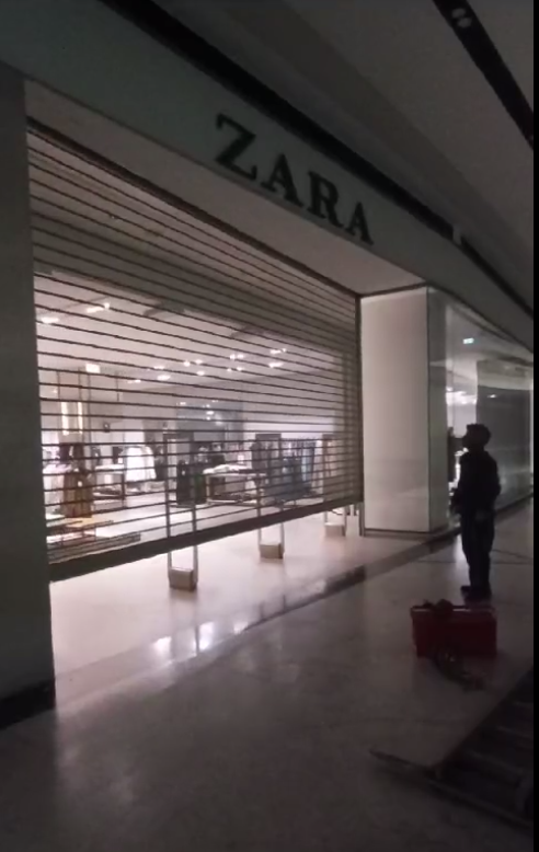 zara mağazası